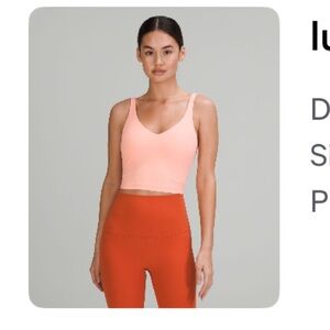 Lululemon Athletica Dew Pink Align Tank Top